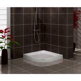 Shower 95x95 cm Oval Monoblok Duş Teknesi