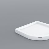 Shower Baffy 90x90 cm Drop Oval Monoblok Duş Teknesi