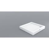 Shower Coral 80x80 cm Monoblok Kare Duş Teknesi