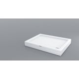 Shower Dikdörtgen Flat 85x100 cm Duş Teknesi