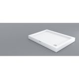 Shower Dikdörtgen Monoblok 100x140 cm Duş Teknesi
