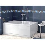 Shower Düz Mini Oturmasız 80x130 cm Küvet