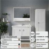 Shower Florya Banyo Dolabı 100 cm - Beyaz