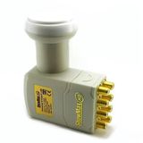 Showmax 8 Çıkışlı Sekizli Ultra Hd 4K Uydu Anteni Lnb Elembi-Gold Başlıklı