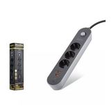Showmax SH4628 Akım Korumalı Uzatma Kablosu 3 Priz + 2 USB + Type-C