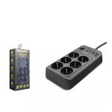 Showmax SH4630 Akım Korumalı Uzatma Kablosu 6 Priz + 2 USB + 2 Type-C