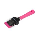 Showtech Flex Groom Pembe Esnek Pedli Yumuşak Pinli Çift Taraflı Fırça