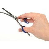 ShowTech Safety Scissor 5 inç Top Uçlu Eğik Kedi Köpek Tıraş Makası - Göz Önü Açmak ve Ufak Düzeltmeler İçin