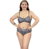 Shra Mayo Straplez Bikini Takımı - 0TB-Siyah - 42