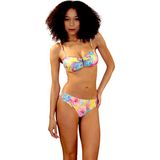 Shra Mayo Straplez Bikini Takımı - Sarı - 44