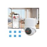 Shufa Akıllı Wifi Güvenlik Kamerası Uzaktan Izleme Ev Güvenliği