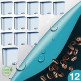 Shuii Pure Kafe Ph012 - Philips Saeco Aquaclean Için 12 Adet Kahve Makinesi Su Filtresi - Beyaz - 17x5 cm