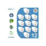 Shuii PurePro I Su Arıtma Sürahi Filtresi (12 Adet Filtre ) I Jugg ve Brita Maxtra+ Pro ile Uyumlu