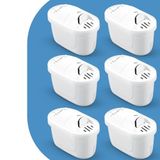 Shuii Purepro Su Arıtma Sürahi Filtresi (6 Adet Filtre ) Jugg ve Brita Maxtra+ Pro ile Uyumlu