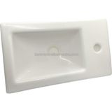 Shuivan Banyo Lavabo 42X25CM Plastik