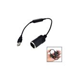 SHUIVAN Erkek USB, Dişi 12v Çakmak Soketi Dönüştürücü Adaptör 850mA 8w