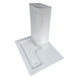 SHUIVAN Karavan Banyo Duş Teknesi, Lavabo ve Dolap Set 110x80cm - Beyaz