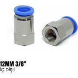 Shuıvan Pnömatik Rekor 12MM 3/8″ Iç Dişli - Şipşak