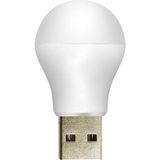 Shuivan Shuıvan Mini USB Ampül LED Işık Gece Lambası - Beyaz