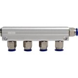 Shuivan Shuıvan Pnömatik 4'lü Kollektör Su Dağıtıcı 3/8" - 1/4" 12MM - Şipşak