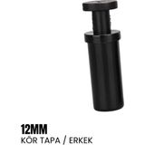 Shuivan Shuıvan Pnömatik Rekor 12MM Kör Tapa Erkek Körleme - Şipşak