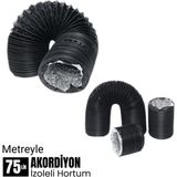 Shuivan Shuıvan Webasto Tipi Isıtıcı 75MM Akordiyon Hava Hortumu 1 Metre