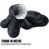 SHUIVAN Webasto Tipi Isıtıcı 75mm Flexible Hava Hortumu 10 Metre