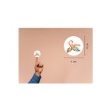 Shukran Etiketleri Hediye Sticker Gift Arapça Teşekkür Yuvarlak Mat Çıkartma 4 Cm (40 Adet)