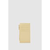 Shule Bags Linn Dokulu Kadın Kartlık Butter Yellow - Sarı