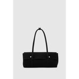 Shule Bags Mari Vintage Baget Çanta Siyah
