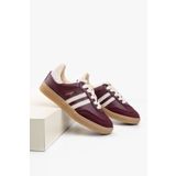 Shupe Çocuk Kız Erkek Bebek Bordo Spor Ayakkabı Sneaker