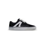 Shupe Kadın Erkek Siyah V Süet Spor Ayakkabı Sneaker