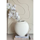 Shura Homeware Seramik Vazo Vizon Minimalist El Yapımı 30 cm