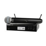 Shure BLX24RE/B58-H8E Profesyonel Rack Tipi Kablosuz El Mikrofonu Sistemi