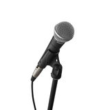 Shure SM58 Kardiyot Dinamik Ses Mikrofonu, 15' XLR Kablo, Mikrofon Standı, A25D Mikrofon Klipsi ve Saklama Çantası, Sahnede veya Stüdyo için Mükemmel (SM58-CN BTS)
