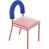 Shuri Kids Zazi Pamuk Döşemeli Metal Sandalye - Standart
