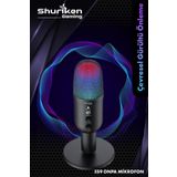 Shuriken Es9 Onpa Rgb Profesyonel Oyuncu Yayıncı Mikrofonu Masa Standı Masa Tutacağı Filtresi