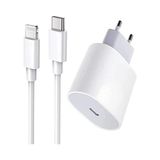 Shutech iPhone 13 Mini Uyumlu Lightning Hızlı Şarj Aleti Seti 25W (Başlık+Kablo) - Beyaz