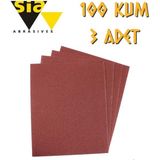 Sia 1913 Su Zımparası 100 Kum - 3 Adet