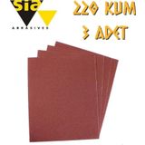 Sia 1913 Su Zımparası 220 Kum - 3 Adet