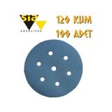 Sia 1949 Hookit 7 Delikli Cırt Zımpara 150 Mm - P120 Kum - 100 Adet