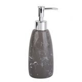 Sıa 19G225-1B Mermer Desenli Gri Sıvı Sabunluk 8X8x17cm 300Ml