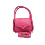 Sia Çanta Baget Çanta Sade Şık Çapraz & Omuz Askılı Bayan Çanta - Pembe - STANDART