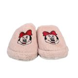 SİA ÇANTA EVA COMFORTLİNE KAYDIRMAZ TABAN,RUFİDİK ŞİRİN ÜŞÜMEYEN AYAKLAR TÜYLÜ İÇ ASTAR SEVİMLİ MICKEY MAUSE FİGÜRLÜ KADIN TERLİK PUDRA PEMBE 39 NUMARA