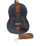 SİA ÇANTA Gitarlı Çocuk Çantası Çapraz , El Tutma , Sırt Askılı Kız Çocuk Çantası - Siyah - Taba