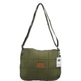 SİA ÇANTA SAMİLON KABARTMALI KAPİTONE PUF KUMAŞ SHOPPER ÇANTA RAHAT ÇAPRAZ ASKILI HAFİF, İÇ ASTARLI KALİTELİ MALZEME MÜKEMMEL İŞÇİLİK KREM STANDART