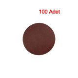 Sia Deliksiz Cırt Zımpara 115 Mm Spiral Avuç Taşlama Matkap Uyumlu (220 Kum) 100 Adet