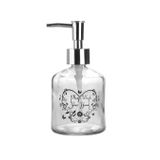 Sia Kalpli Model 300 ml 7,6x15,5 cm Cam Sıvı Sabunluk