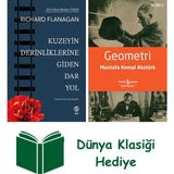 Sia Kitap Kuzeyin Derinliklerine Giden Dar Yol + Geometri + Dünya Klasiği Hediye - Hayır