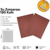 Sia S180 Su Zımparası 180 Kum 23X28 cm Sulu Zımpara Tabaka (2 Adet)